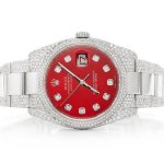 iced out rolex datejust