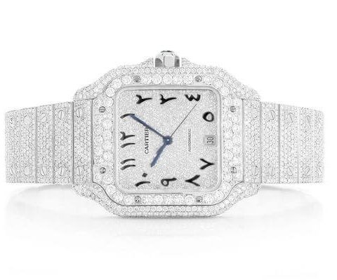 cartier iced out hebrew