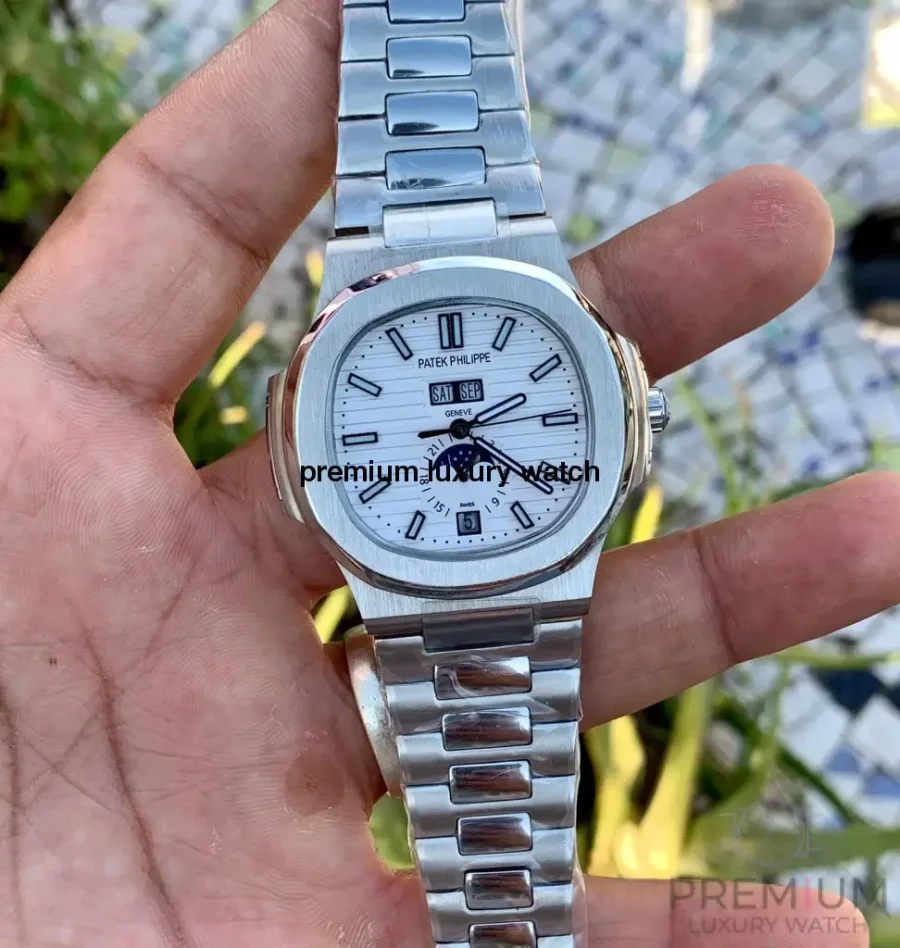 patek philippe white dial