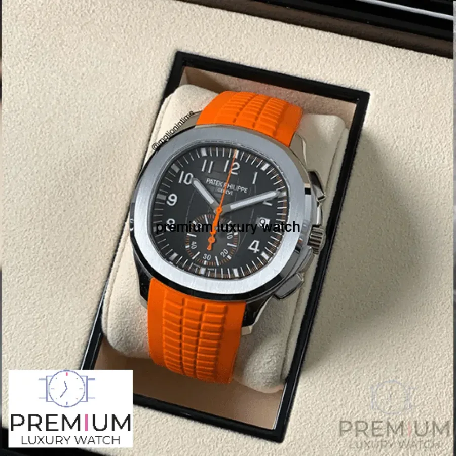 patek philippe aquanaut orange price