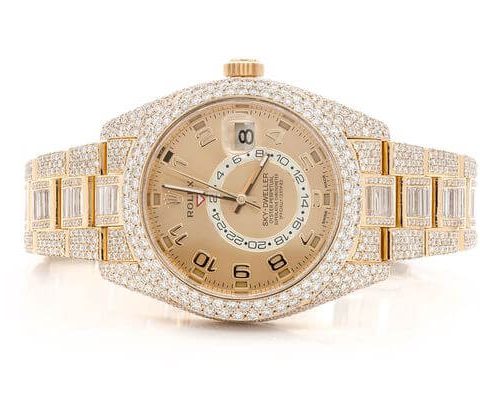 iced out sky-dweller