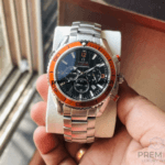 omega seamaster planet ocean orange
