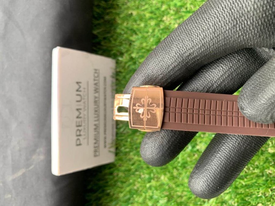 patek aquanaut brown dial
