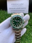 Rolex Submariner Green Hulk 40MM and Green Bezel Steel Mens Watch 116610