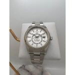 Rolex Sky-Dweller White Gold Automatic Men’s 42MM White Dial Oyster Watch 326934
