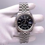 rolex sky dweller white gold