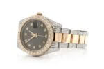 CHEAPEST ICED OUT ROLEX DATEJUST II 41MM TWO TONE AUTOMATIC STAINLESS STEEL WATCH 15.00CT