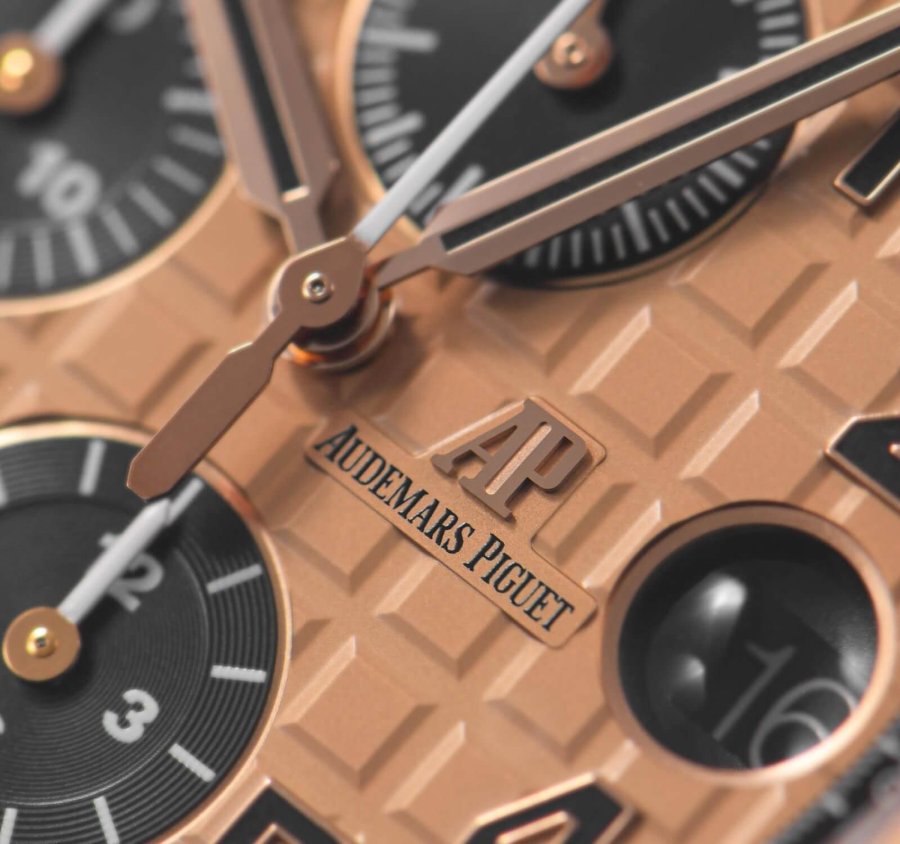 ap royal oak offshore rose gold chronograph