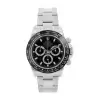 rolex daytona stainless steel black dial