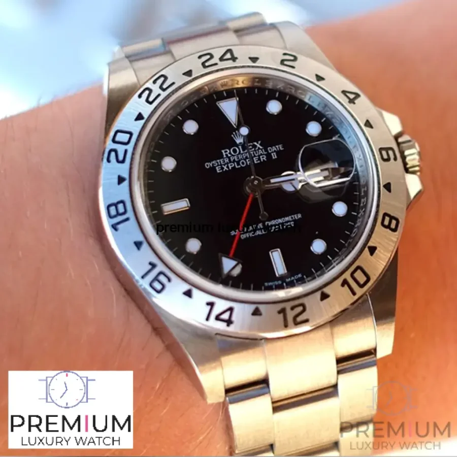 rolex explorer ii stainless steel