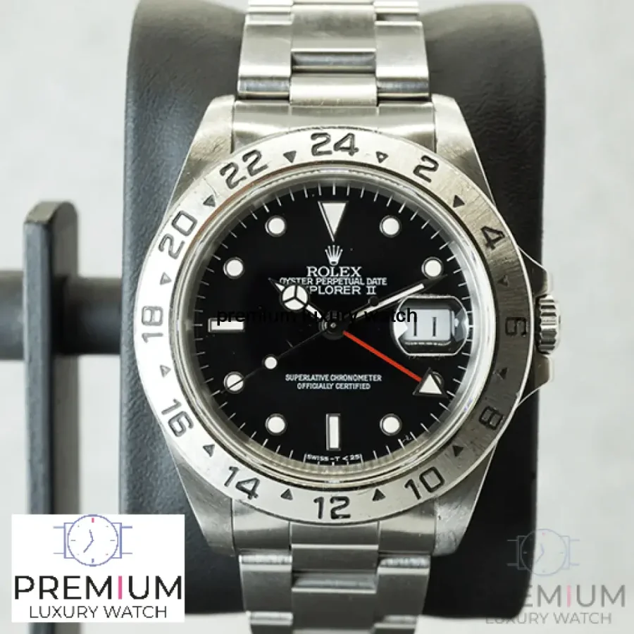 rolex explorer ii black dial
