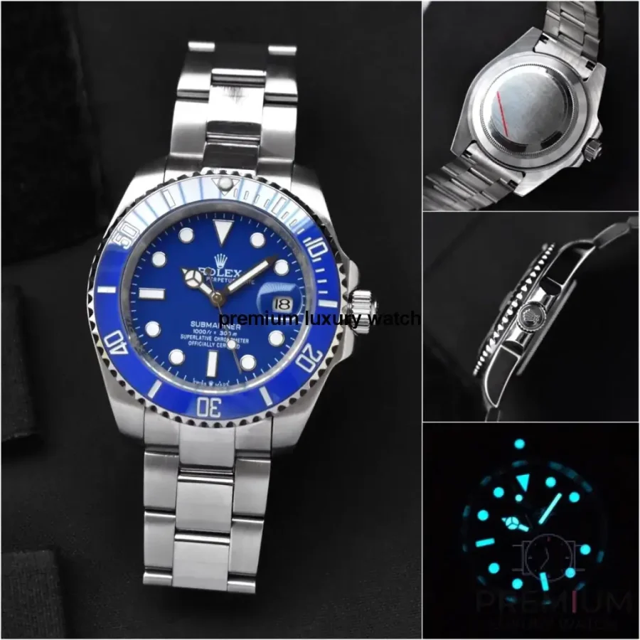 rolex submariner on jubilee bracelet