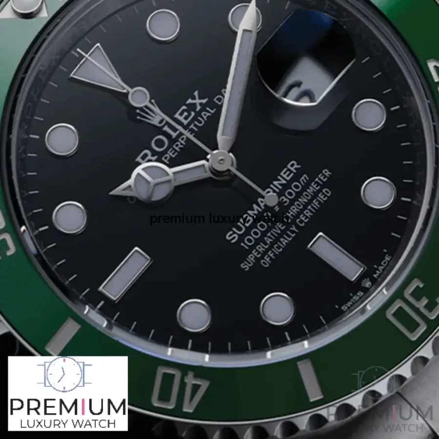 rolex submariner green