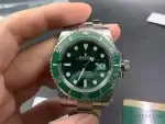 Rolex Submariner Green Hulk 40MM and Green Bezel Steel Mens Watch 116610