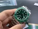 Rolex Submariner Green Hulk 40MM and Green Bezel Steel Mens Watch 116610