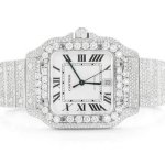 cartier iced out white