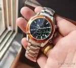 omega seamaster planet ocean orange