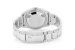 Iced Out Rolex Datejust 36MM SILVER RED DIAL AUTOMATIC MOISSANITE WATCH 14.00CT