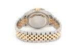 ROLEX WITH DIAMONDS 36MM TWO-TONE BLACK DIAL MOISSANITE 14.60CT