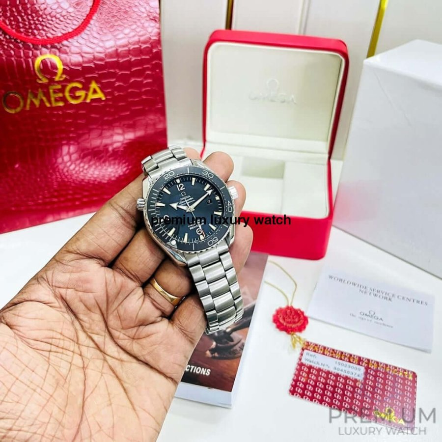 Omega 42MM Planet Ocean Seamaster Co-Axial Watch