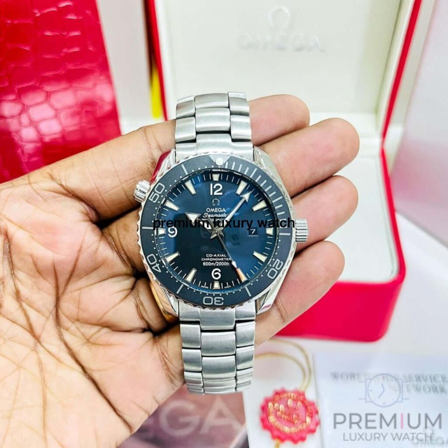 Omega 42MM Planet Ocean Seamaster Co-Axial Watch