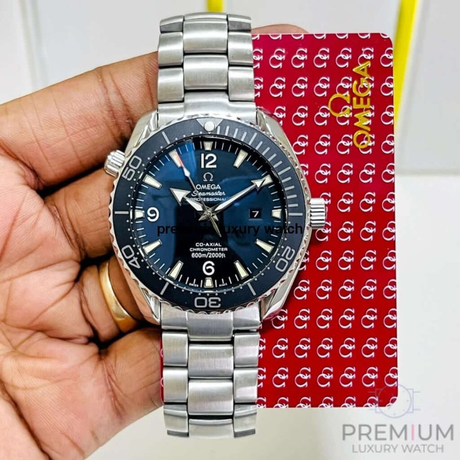 Omega 42MM Planet Ocean Seamaster Co-Axial Watch