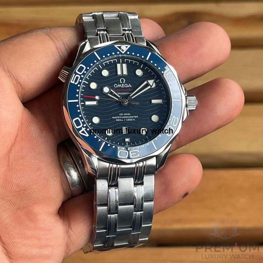 Omega Stainless Steel watch Seamaster Diver 300m Co‑Axial Master Chronometer 42 MM 210.30.42.20.03.001