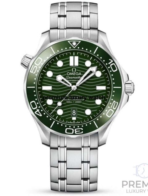 omega seamaster green