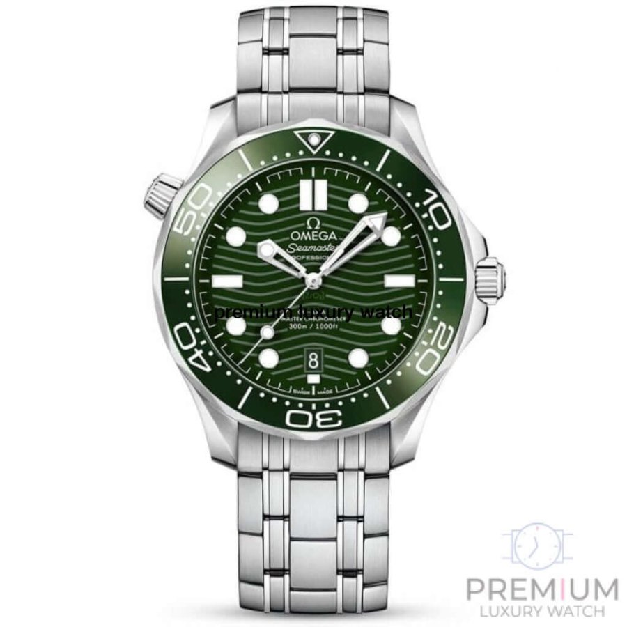 omega seamaster green