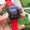 richard mille watch red band