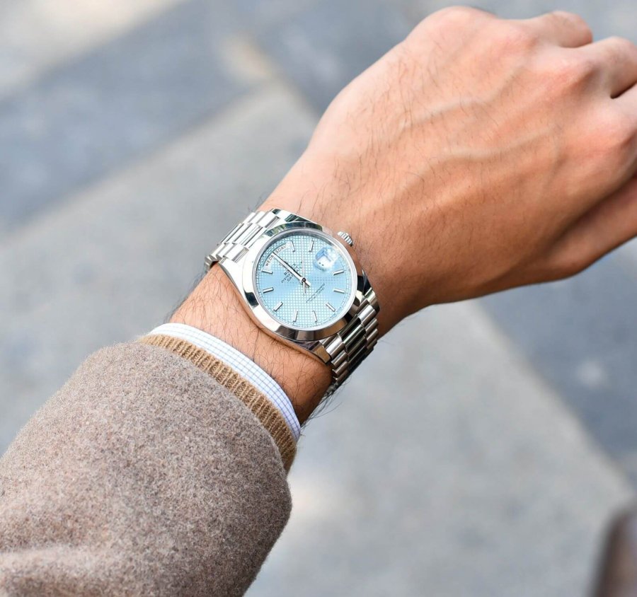 rolex day date 228206