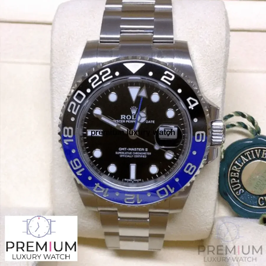 rolex gmt master ii batman