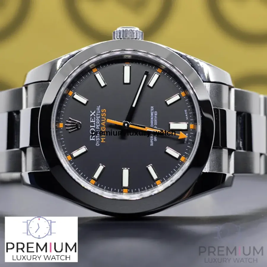 rolex milgauss all black