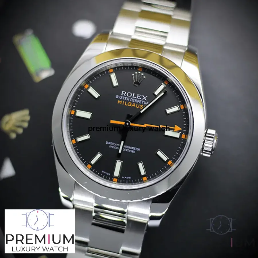 rolex milgauss all black