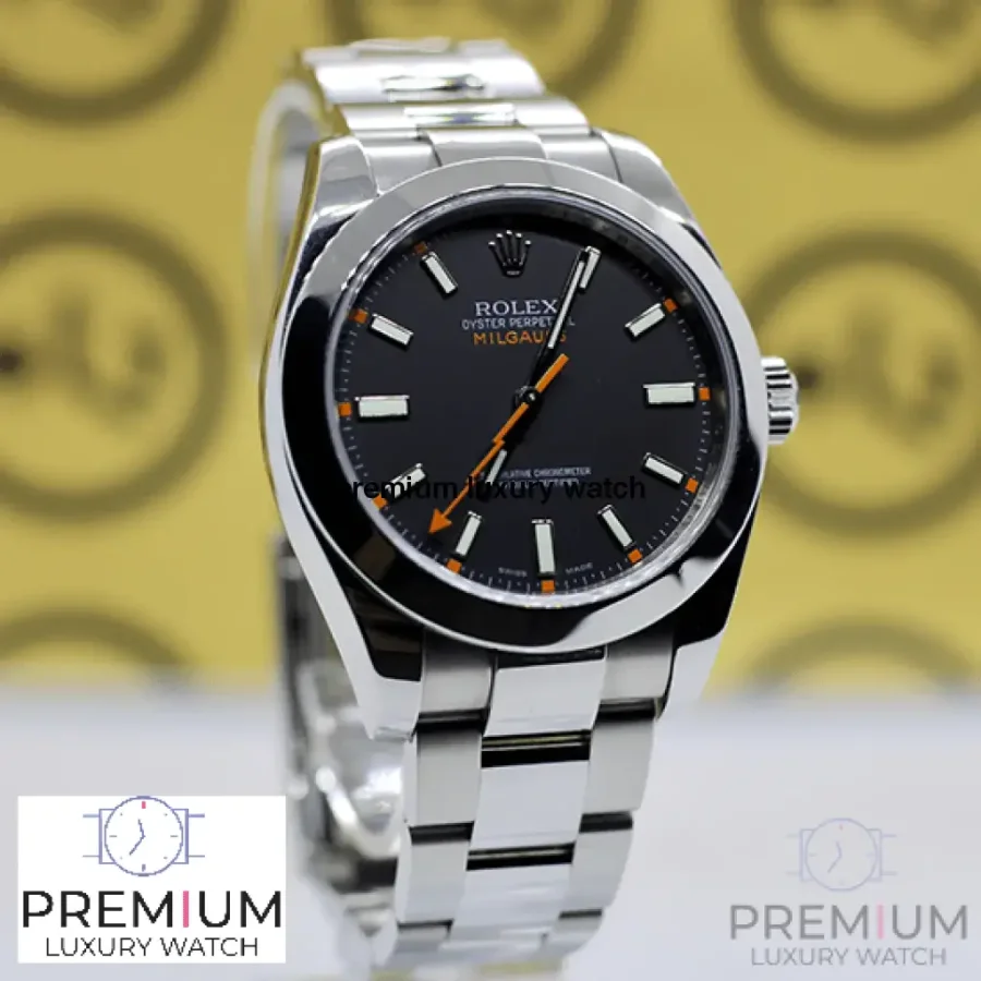 black rolex milgauss