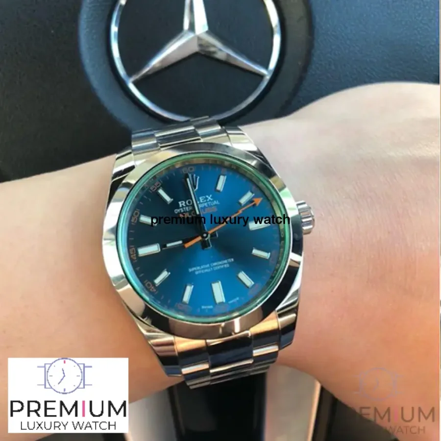 rolex milgauss crystal