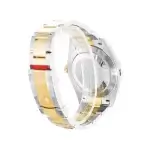 Datejust Smooth Bezel | Rolex 41mm Yellow Gold/Steel White Index Dial | Oyster Bracelet 126303