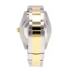 Datejust Smooth Bezel | Rolex 41mm Yellow Gold/Steel White Index Dial | Oyster Bracelet 126303