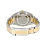 Datejust Smooth Bezel | Rolex 41mm Yellow Gold/Steel White Index Dial | Oyster Bracelet 126303