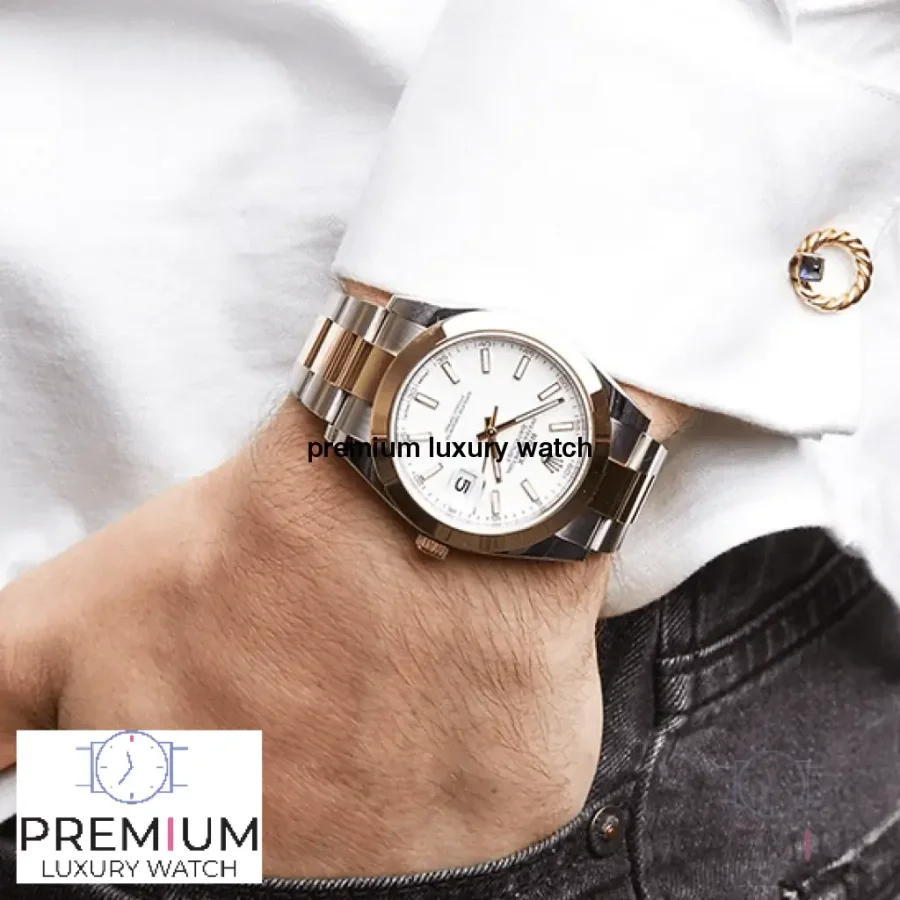 rolex datejust smooth bezel