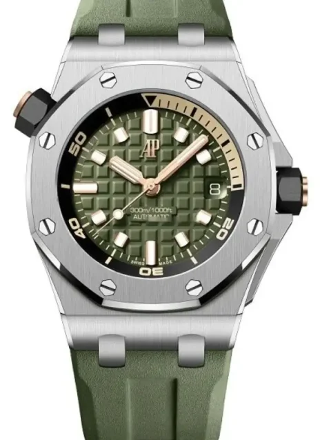 audemars piguet royal oak army green