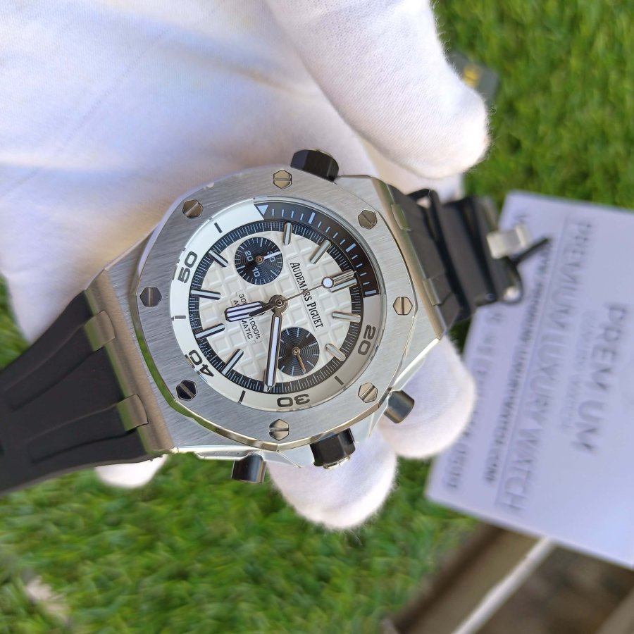 Audemars Piguet Royal Oak Offshore White Dial | Chronograph | 42MM | Men's watch