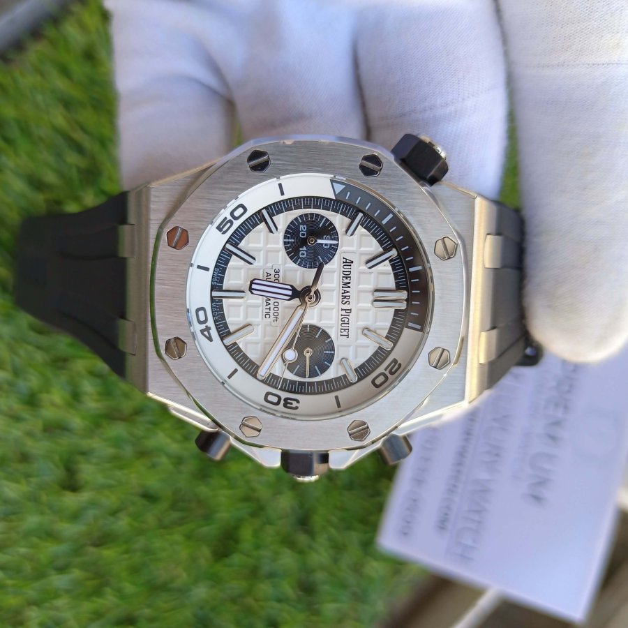 Audemars Piguet Royal Oak Offshore White Dial | Chronograph | 42MM | Men's watch