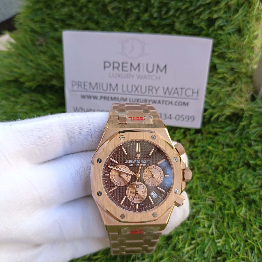 audemars piguet royal oak chronograph rose gold