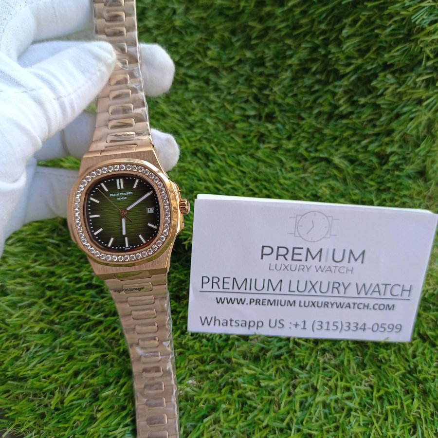 patek philippe olive green
