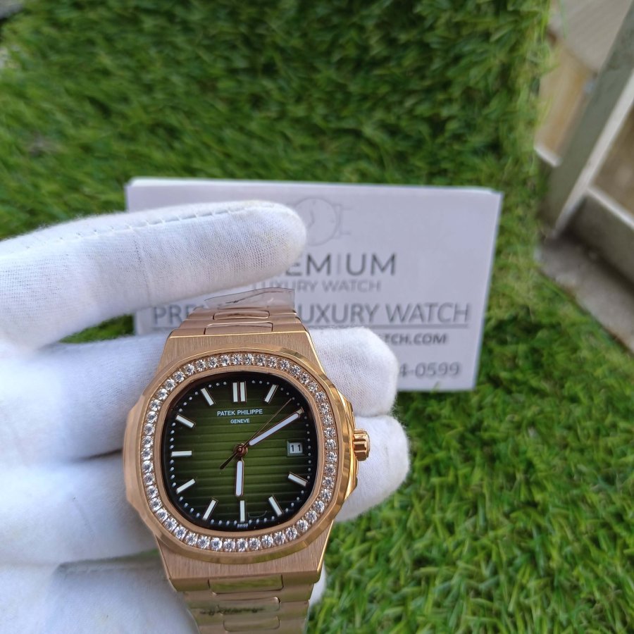 patek philippe olive green
