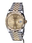 Rolex Datejust Two Tone Jubilee Bracelet 41MM Yellow Gold Champagne Dial