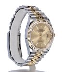 Rolex Datejust Two Tone Jubilee Bracelet 41MM Yellow Gold Champagne Dial