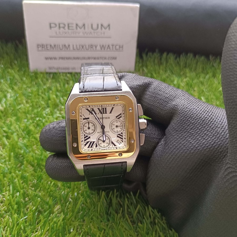 cartier santos white