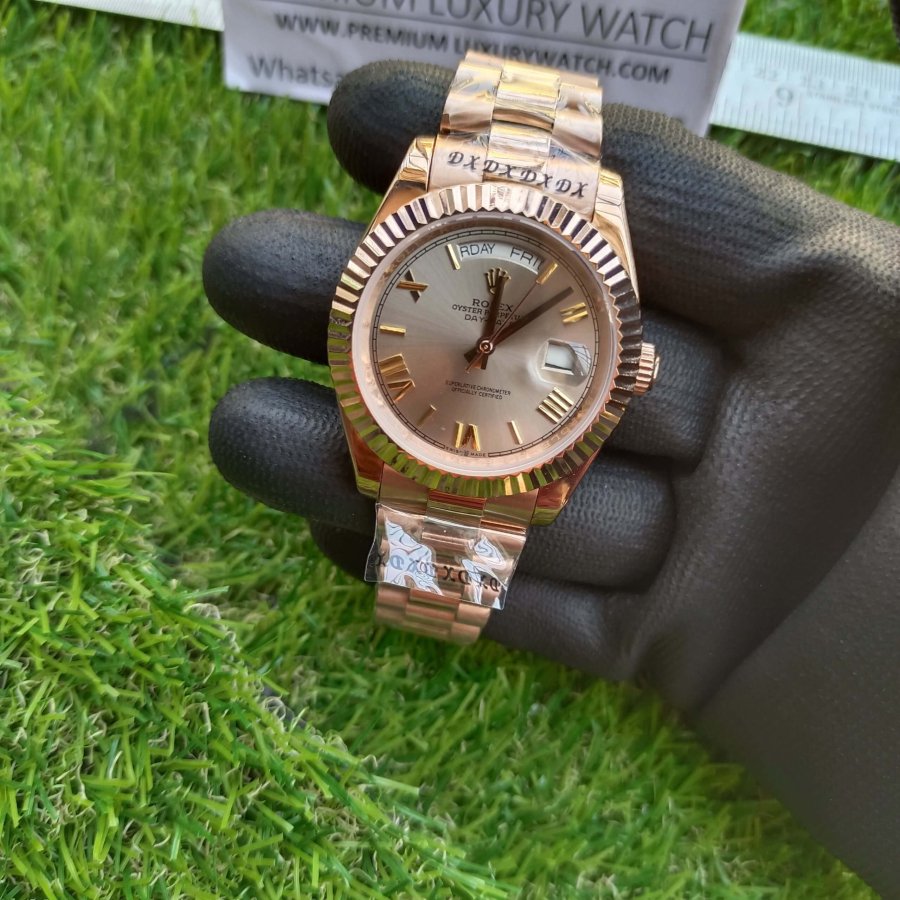 rolex day-date everose gold